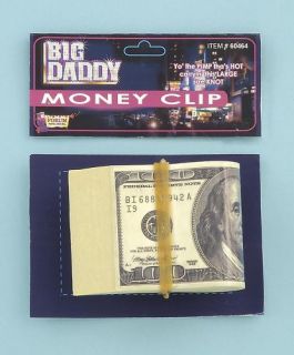 Big Daddy Money Clip $ Sign Pimp 20s Gangster Costume