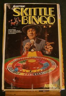 Electric Skittle Bingo 1973 Aurora Board Game RARE