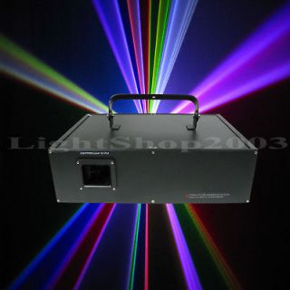 2000mW 2W RGB Full Colors Laser Light Show ILDA for DJ (green+blue+red 