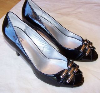Bijou New York High Heel Shoes Open Toe Womens Sz 10M