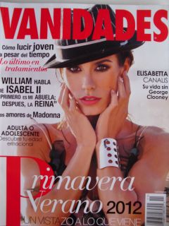   Canalis November 2011 Vanidades Magazine Madonna Bill Gates