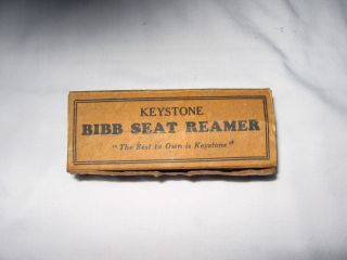 Vintage Keystone Bibb Seat Reamer Antique Hand Tool