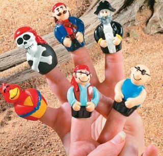    FINGER PUPPETS Dozen Kids Birthday Party Favors Cake Toppers Toys