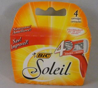 BIC Soleil Razor Blade Cartridges Refill Flexiblades