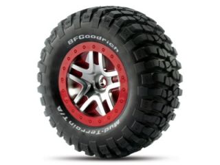 Traxxas 6873A BF Goodrich Mud Terrain Tire Wheel Package Slash 4x4 4x2 