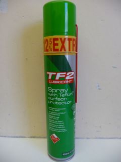 Weldtite TF2 Spray Oil with Teflon Bike Chain Lubricant