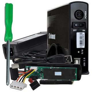 Xmedia EN 3400 BK 3.5 USB External IDE/SATA Hard Drive Enclosure 