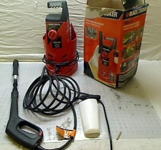 Black and Decker 1550 PSI Electric Pressure Washer as Is