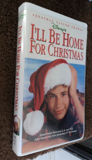   Be Home for Christmas VHS 1999 Disney Jessica Biel 786936136944