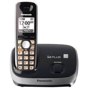 New Panasonic KXTG6511B DECT6 0 Cordless Phone Black