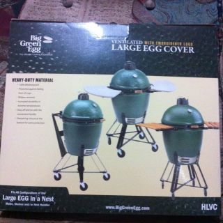 Big Green Egg HLVC Ventilated with Embroidered Logo Large Egg Cover 