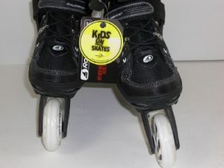   TW Kids Adjustable Inline Skates Size 11J 1 Broken Wheel