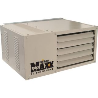 Big Maxx Natural Gas Garage/Workshop Heater  50K BTU #260420