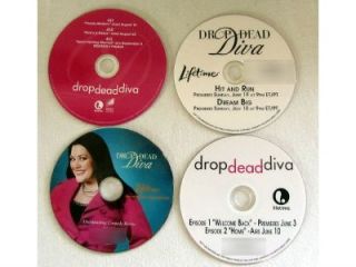 Drop Dead Diva Season 4 DVDs 5 Episodes Promo Wedding Invite Bonus 