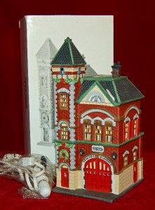  in the city red birck fire station introduced in 1987 christmas in