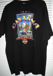   Daytona Beach FL 1995 Bike Week SS Shirt Sz XL 100 Cotton