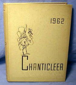 1962 DUKE UNIVERSITY YEARBOOK NICE chanticleer