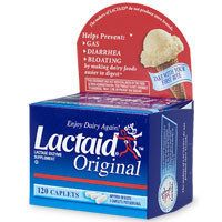LACTAID Orig Strength Lactase Enzyme Supplement 120