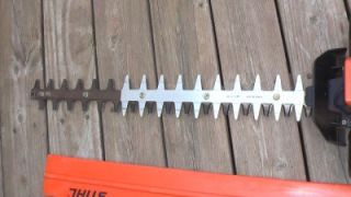 stihl hs80 hedge trimmer 25 blade must see