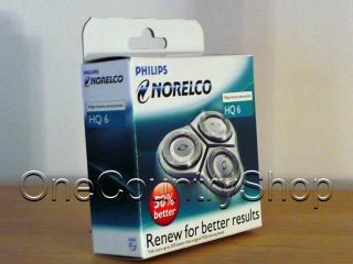 Philips Norelco Quadra Replacement Heads Blades HQ6 New
