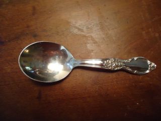 WILLIAM ROGERS SILVER PLATED CHILDS SPOON IN THE PATTERN VICTORIAN 