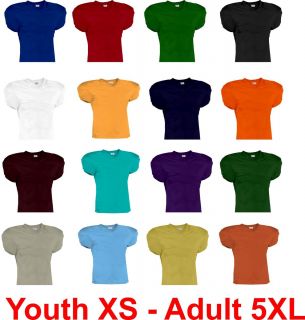 Blank Youth Adult Steelmesh Game Football Jersey Choose Size Color Yth 