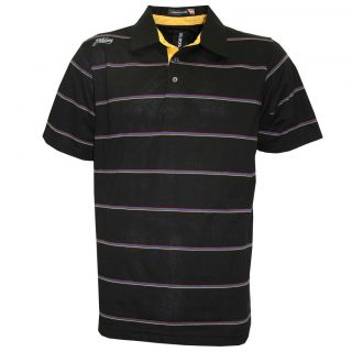 New Billabong Mens Factz Polo Shirt Black