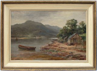 William Scott Myles 1850 1911 British Listed Antique Oil on Canvas 