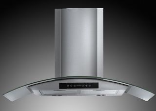 New 30 Wall Mount Stainless Steel Glass Range Hood S668AS75 Vents 1000 