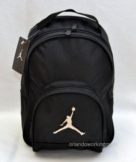 New Nike Air Jordan Toddler Preschool Boy Backpack Black Basketball 