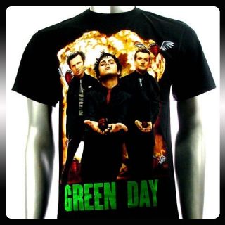 Green Day Billie Joe Alternative Band T Shirt Sz XXL 2XL Rock Punk Men 