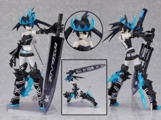 Japanese Anime Black Rock Shooter Figma Action Figure Toys 12cm New ZO 