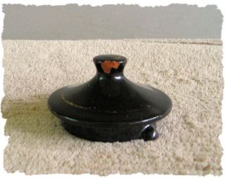vintage tall ceramic black teapot rooster design this lovely teapot 
