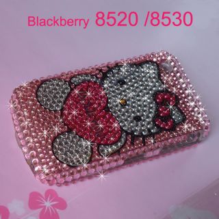   Bling Crystal Diamond Hard Case Cover for BlackBerry Cure 8520 8530