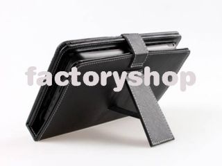 inch USB keyboard for tablet PC MID Black & New Protective Leather 