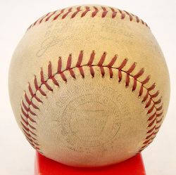Vintage 1960s Official American League Reach Baseball Joseph Cronin 