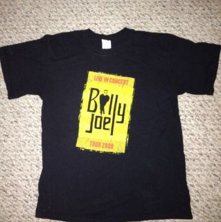 Billy Joel Concert Tour T Shirt Size Medium Tour 2008