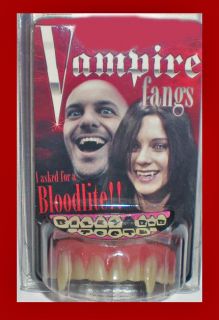 Billy Bob Vampire Fangs Teeth Custom Fit See Video