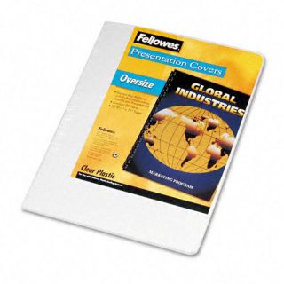 Fellowes 52309 Crystals Clear Binding Covers 100 PK