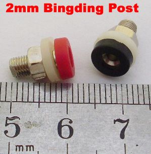 20pcs 2 Colors 2mm Banana Plug Receptacle Binding Post