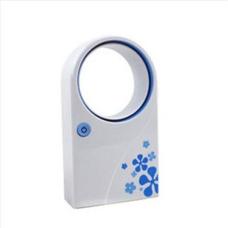 New Arrival Mini Portable Bladeless Fan No Leaf Air Condition With USB 