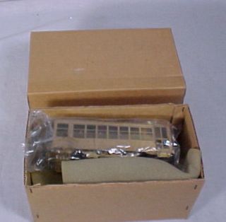   Scale Motorized Single Truck Birney Trolley Mint in Box