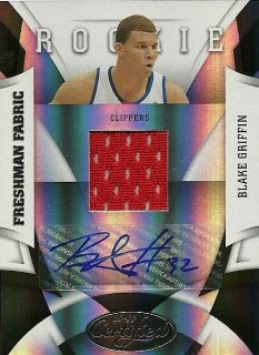 Blake Griffin 09 10 Panini Certified Auto Jersey Rookie 84/399 Hot 