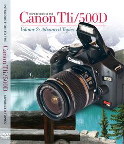 Canon Digital T1i Vol 2 Camera Manual Blue Crane DVD