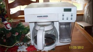 Black and Decker Spacemaker Programmable Coffee Maker Nice