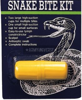 Tactical Medical Snake First Aid Bite Treatment Kit