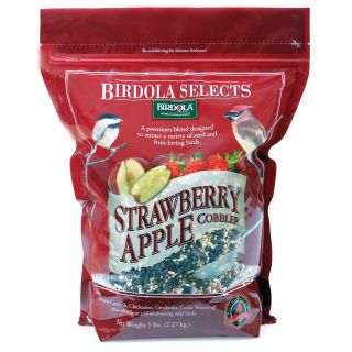   description bird seed high energy treat strawberry and apple cobbler