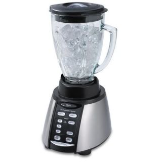 Oster BVCB07 Z 6 Cup Glass Jar 7 Speed Blender, Stainless Steel