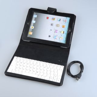 Folding Protective Case Wireless Bluetooth Leather White Keyboard for 
