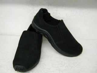 Down to Earth F8655 Black Suede Leather Casual Shoes